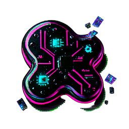 Cookie (Cyberpunk) - 256x256 pixel art sprite