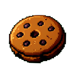 Cookie - 256x256 pixel art sprite