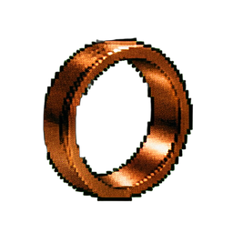 Kupferbandring — 256×256 Pixel-Art-Sprite