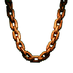 Kupferkette — 256×256 Pixel-Art-Sprite
