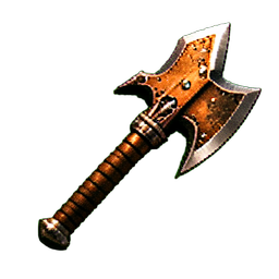KupfergroßeAxt — 256×256 Pixel-Art-Sprite