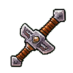 Lanza de Cobre — sprite pixel art 256×256