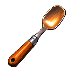Kupferschneideblech — 256×256 Pixel-Art-Sprite