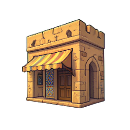 Martillo del taller del herrero — sprite pixel art 256×256
