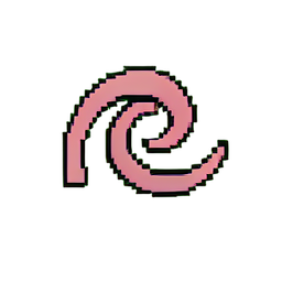Tapa de corcho — sprite pixel art 256×256