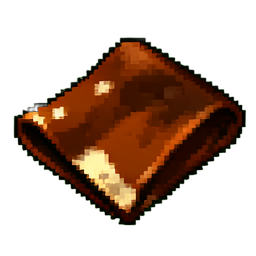 牛の革 — 256×256 ピクセルアートスプライト