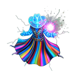 Cowboy (VFX) - 256x256 pixel art sprite