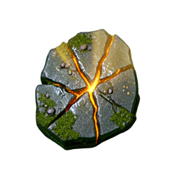 Crack Wall (HD-2D) - 256x256 pixel art sprite