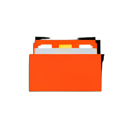 크레용 상자 — 256×256 픽셀 아트 스프라이트