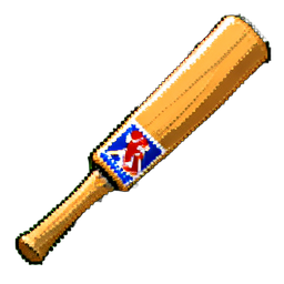 クリケットバット柳 — 256×256 ピクセルアートスプライト