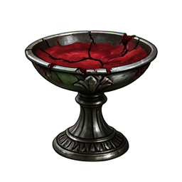 Sable du sablier cramoisi — sprite pixel art 256×256