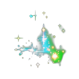 Effet de texte critique — sprite pixel art 256×256