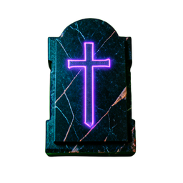 Cross Grave (Cinematic) - 256x256 pixel art sprite