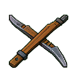 Crossbow (16-Bit) - 256x256 pixel art sprite