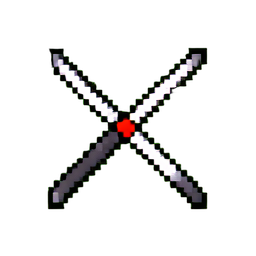 Crossbow (Low-Res) - 256x256 pixel art sprite