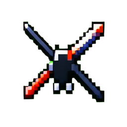 Mira de Cruz — sprite pixel art 256×256