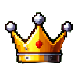 Crown — 256×256 pixel art sprite