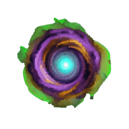 Bola de cristal (Atmosférica) — sprite pixel art 256×256