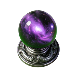 Crystal Ball (HD-2D) - 256x256 pixel art sprite