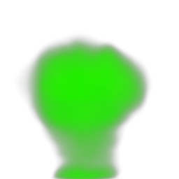 水晶の洞窟の輝き — 256×256 ピクセルアートスプライト