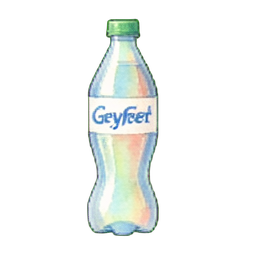 Fonte de cristal — sprite pixel art 256×256