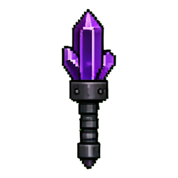 Crystal Mage (16-Bit) - 256x256 pixel art sprite