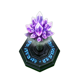 Crystal Mage (HD-2D) - 256x256 pixel art sprite