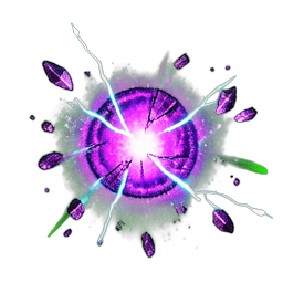 Crystal Mage (VFX) - 256x256 pixel art sprite