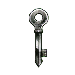 Chave do Quebra-Cabeça de Cristal — sprite pixel art 256×256