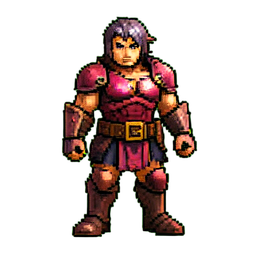 Rompedor de Maldiciones — sprite pixel art 256×256