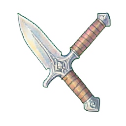 Dague Maudite — sprite pixel art 256×256