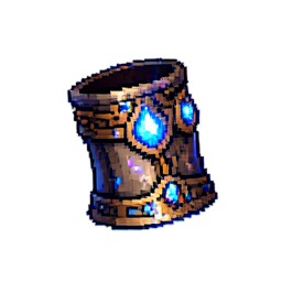 Verfluchter Ausdauerarmband — 256×256 Pixel-Art-Sprite