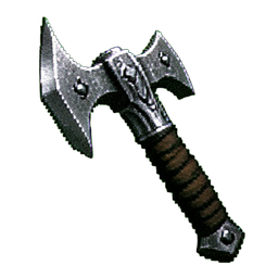 VerfluchtAxt — 256×256 Pixel-Art-Sprite