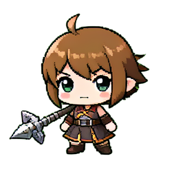 Estrella Matutina Maldita — sprite pixel art 256×256