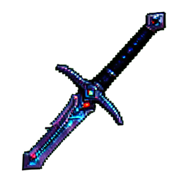 VerfluchterRapier — 256×256 Pixel-Art-Sprite