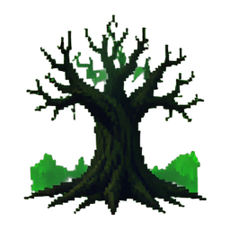 Arbre Maudit — sprite pixel art 256×256