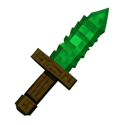 Dagger (Voxel) - 256x256 pixel art sprite