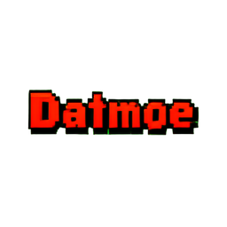 Damage Number Red — 256×256 pixel art sprite