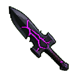 Dark Blade (16-Bit) - 256x256 pixel art sprite