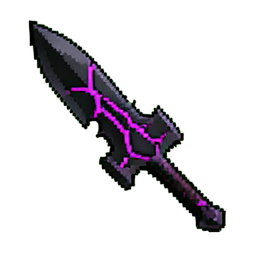 Hoja Oscura (16-Bit) — sprite pixel art 256×256