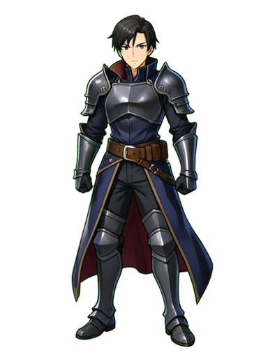Seelenfresser des Dunklen Ritters — 384×512 Pixel-Art-Sprite
