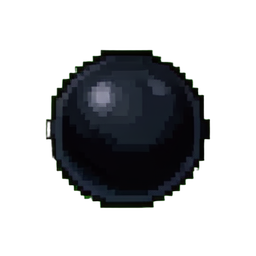 ダークオーブ — 256×256 ピクセルアートスプライト