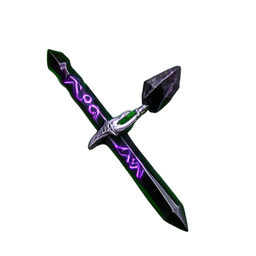 Dark Staff (HD-2D) - 256x256 pixel art sprite