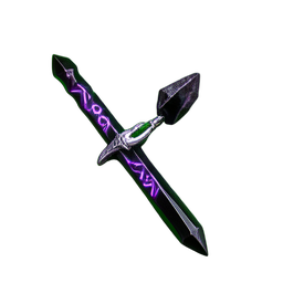 Báculo Oscuro (HD-2D) — sprite pixel art 256×256