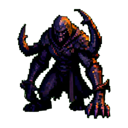 Dark Wraith - 256x256 pixel art sprite