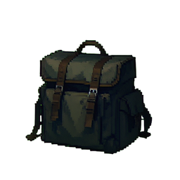 20L 데이팩 — 256×256 픽셀 아트 스프라이트