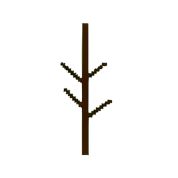 Arbre mort (Basse résolution) — sprite pixel art 256×256