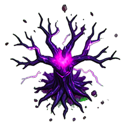 Dead Tree (VFX) - 256x256 pixel art sprite