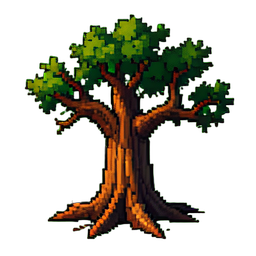 Dead Tree - 256x256 pixel art sprite