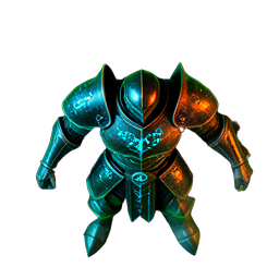 Death Knight (Cinematic) — 256×256 pixel art sprite